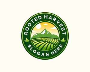 Mountain Farm Agriculture logo design