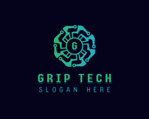 Circuitry Developer Software logo design