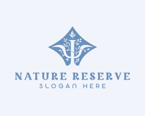 Psychologist Nature Therapy logo design