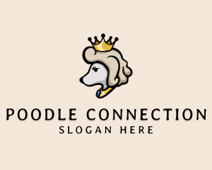 Royal Poodle Dog  logo