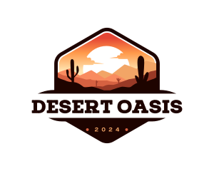 Desert Mountain Adventure logo design