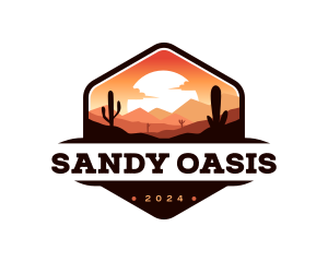 Desert Mountain Adventure logo design