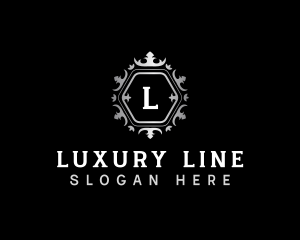 Luxury Elegant Crown logo design