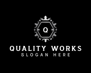 Luxury Elegant Crown logo