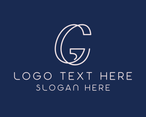 Feminine Upscale Letter G logo