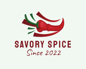 Spicy Pepper Punch logo design