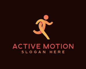 Jogger Running Athlete logo