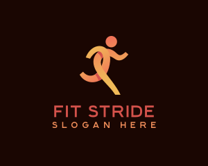 Jogger Running Athlete logo