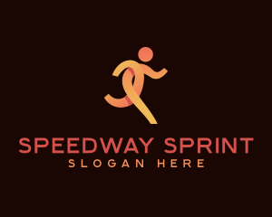 Jogger Running Athlete logo