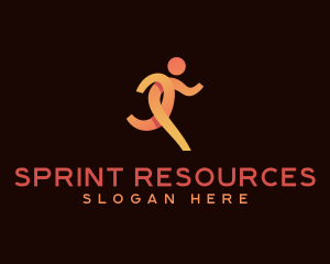 Jogger Running Athlete logo