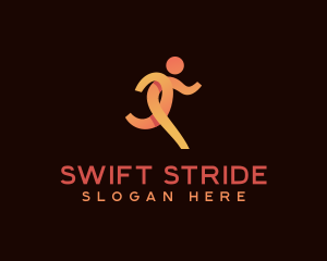 Jogger Running Athlete logo