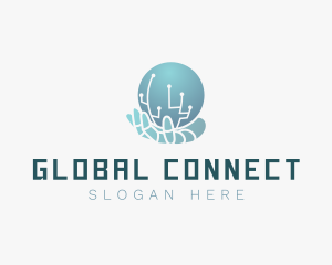 Global Technology Hand logo