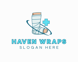 Medical Leg Wrap Injury logo