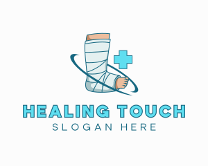 Medical Leg Wrap Injury logo