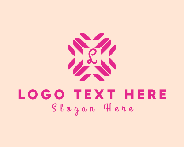 Floral Design logo example 1