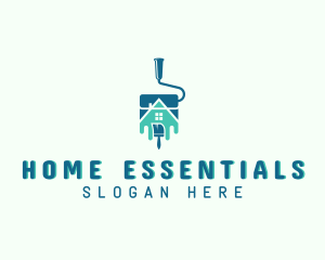 Home Renovation Painting  logo design