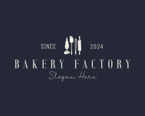 Cooking Utensils Bakery logo design