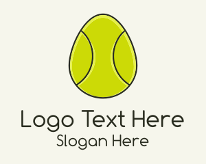 Egg Tennis Ball logo