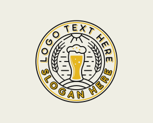 Beer Oktoberfest Liquor logo