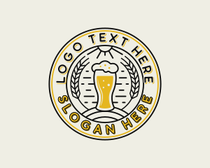 Beer Oktoberfest Liquor Logo