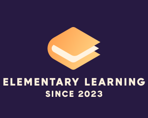 Academic Learning Book  Training logo design