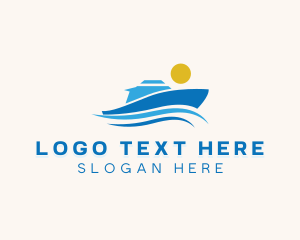 Yacht Sailing Ship logo