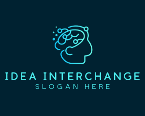 Brain Science Technology logo design