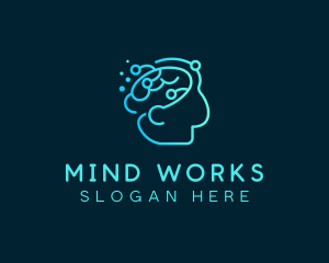 Brain Science Technology logo design