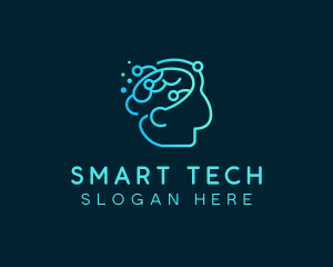 Brain Science Technology logo design