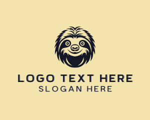 Wildlife - Sloth Animal Wildlife logo design