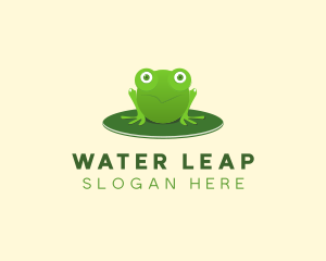 Pond Frog Toad logo
