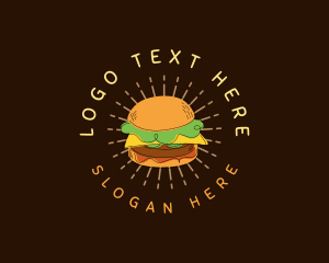 Cheeseburger Sandwich Snack logo