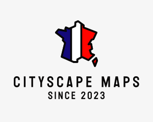 French Map Country logo