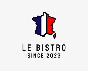 French Map Country logo design