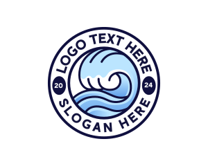 Wave Ocean Beach logo