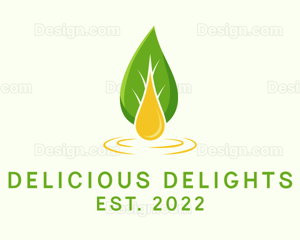 Organic Essential Oil Logo