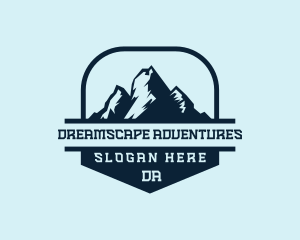 Adventure Mountain Climbing logo design