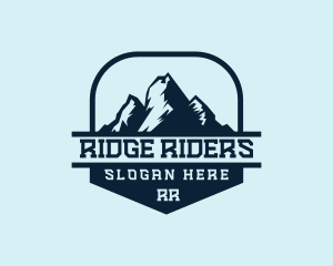 Adventure Mountain Climbing logo design