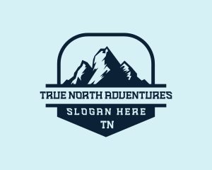 Adventure Mountain Climbing logo design