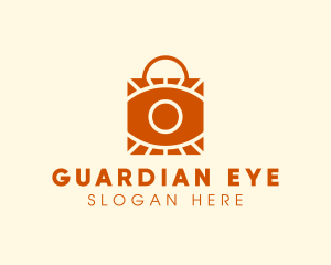 Eye Bag Shopping  logo design