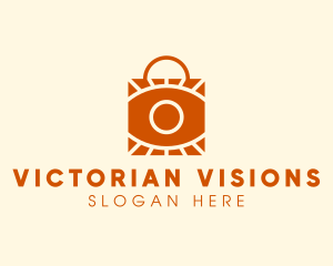 Eye Bag Shopping  logo design