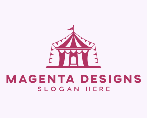 Circus Tent Playground logo design