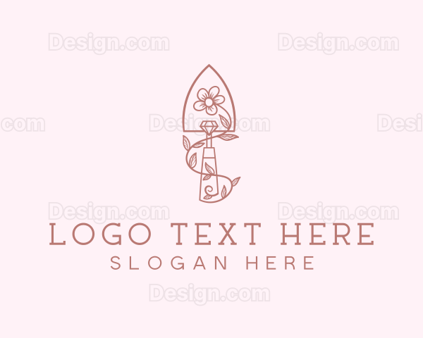 Landscaper Garden Trowel Logo