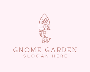 Landscaper Garden Trowel logo design