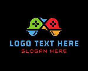 Colorful Game Controller Logo