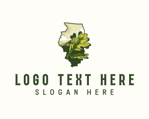 Illinois White Oak Leaf logo