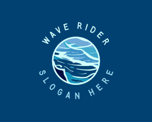 Ocean Wave Sailing logo design