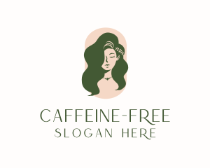 Organic Woman Beauty Babe logo design