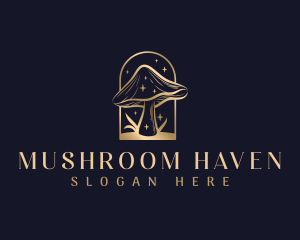 Premium Mushroom Fungus logo