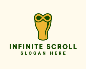 Infinity Beer Bar  logo design